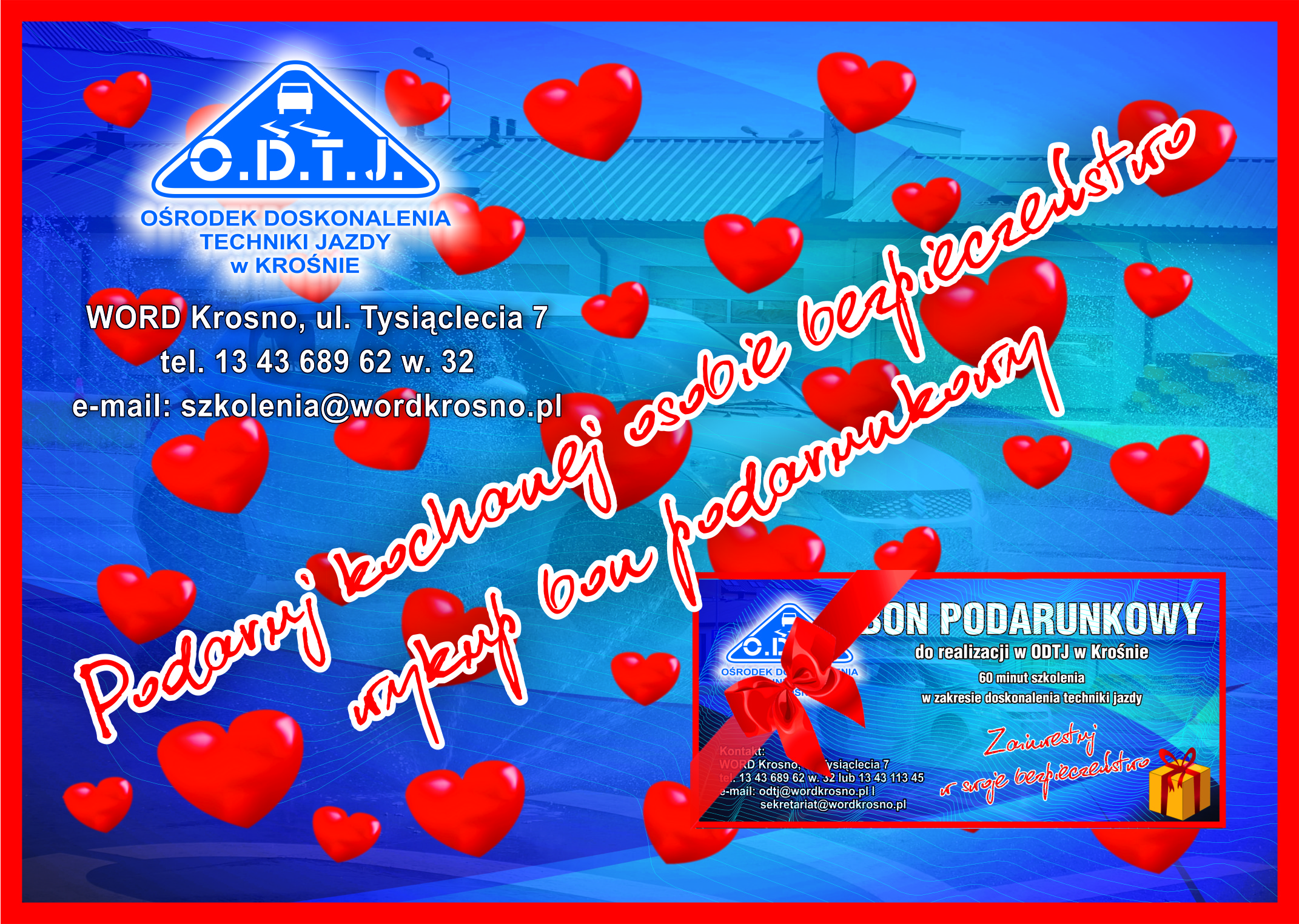 PROPOZYCJA PREZENTU WALENTYNKOWEGO W POSTACI BONU PODARUNKOWEGO DO REALIZACJI W ODTJ